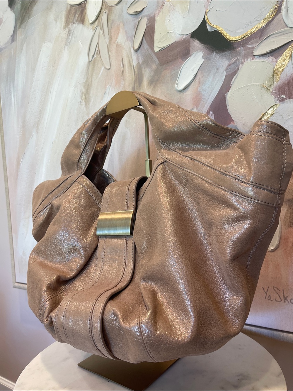 NWT KOOBA Leather Shoulder Tote - Picture 2 of 10